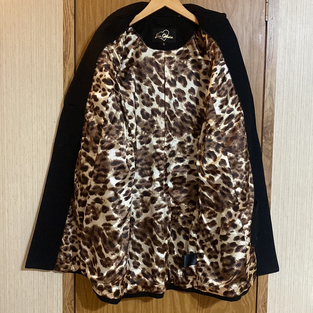 SOLD Sam Edelman Women’s Sequin Black Coat Size Small - Picture 13 of 13
